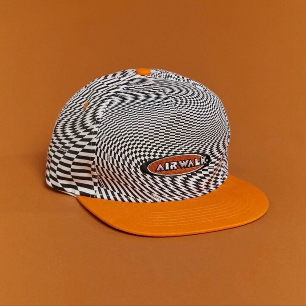 Airwalk x f21 checkerboard Snapback